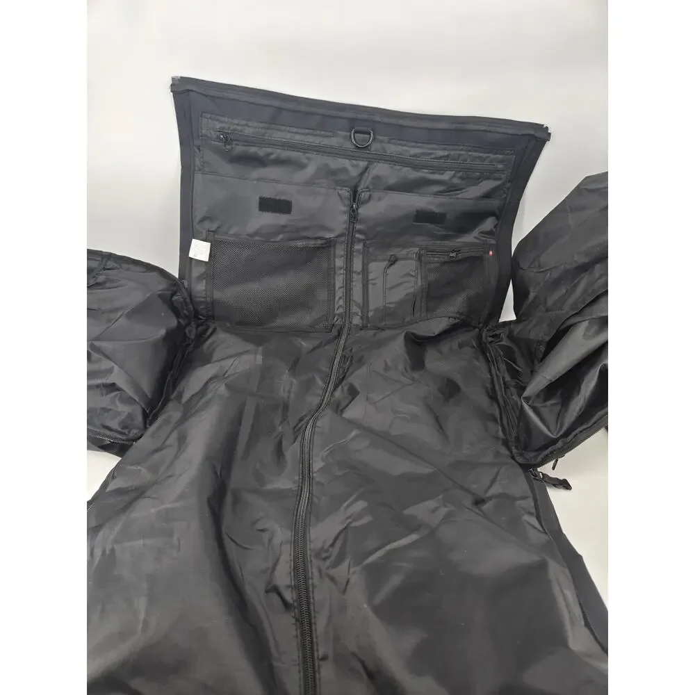 Enzosum Black Convertible Duffle Garment Travel Bag New With Tags